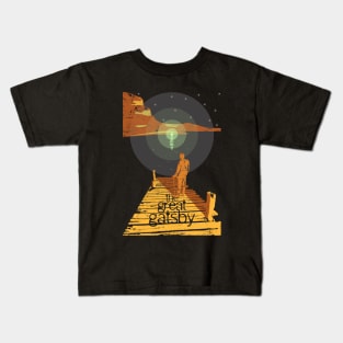 Books Collection: The Great Gatsby Kids T-Shirt